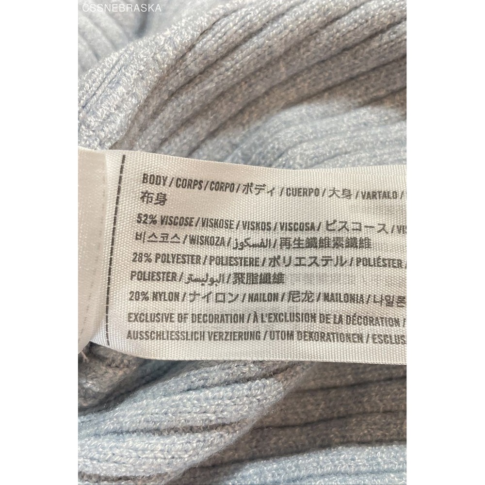 Abercrombie & Fitch Blue‎ Soft Womens Sweater - Size M - Picture 7 of 8